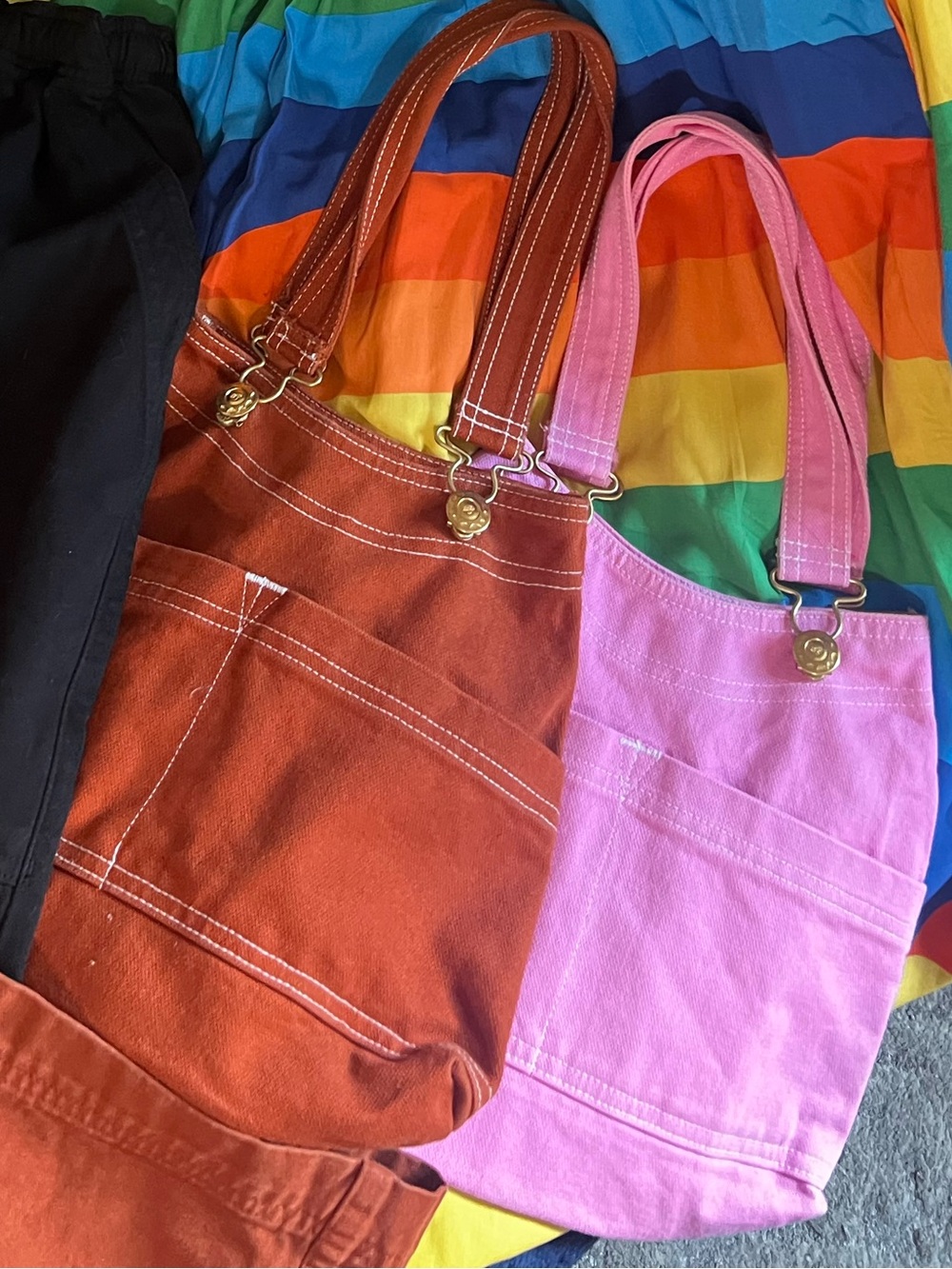 Big bud Overall bags TWO TOGETHER